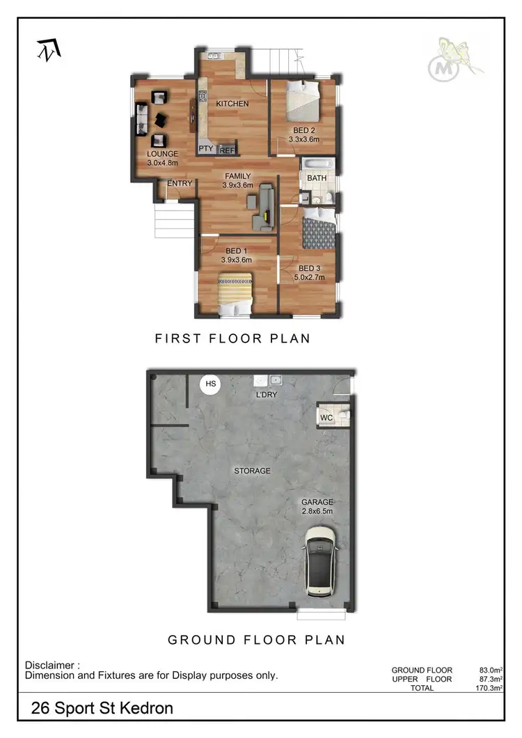 Floorplan of Homely house listing, 26 Sport St, Kedron QLD 4031