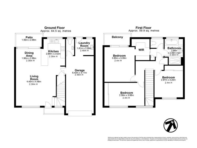 Floorplan of Homely townhouse listing, 120/18 Spano Street, Zillmere QLD 4034