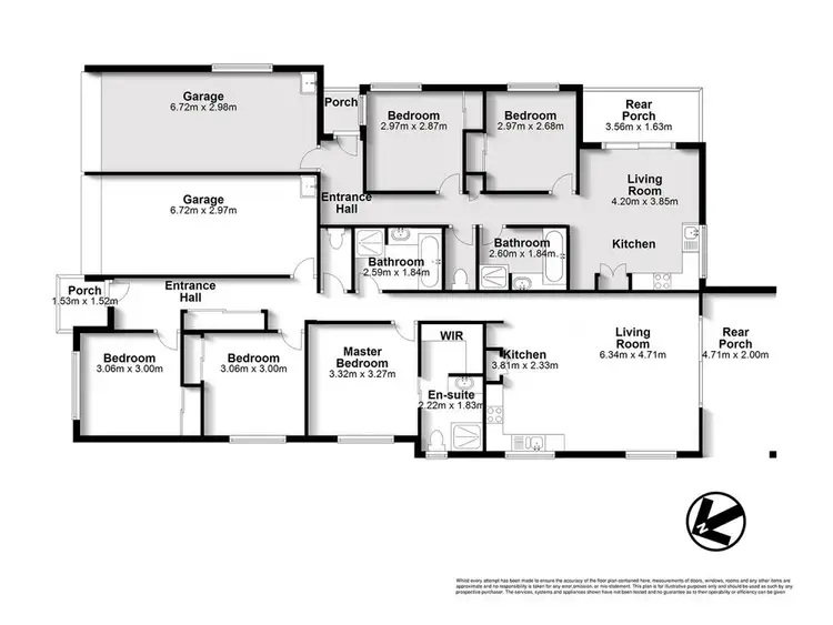 Floorplan of Homely house listing, 20 Neitz Street, Morayfield QLD 4506