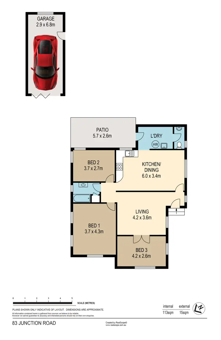 Floorplan of Homely house listing, 83 Junction Road, Morningside QLD 4170