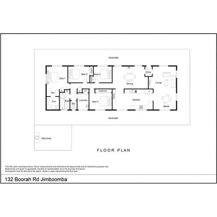 Floorplan of Homely rural property listing, 132 Boorah Rd, Jimboomba QLD 4280