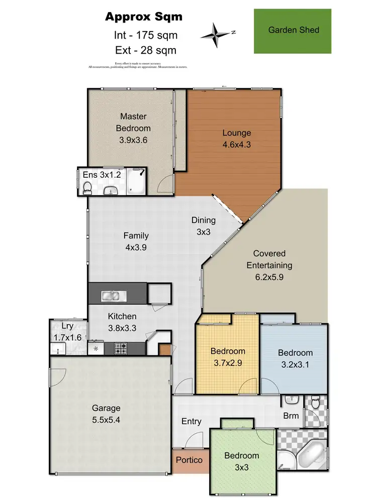Floorplan of Homely house listing, 9 Chital Place, Chermside West QLD 4032