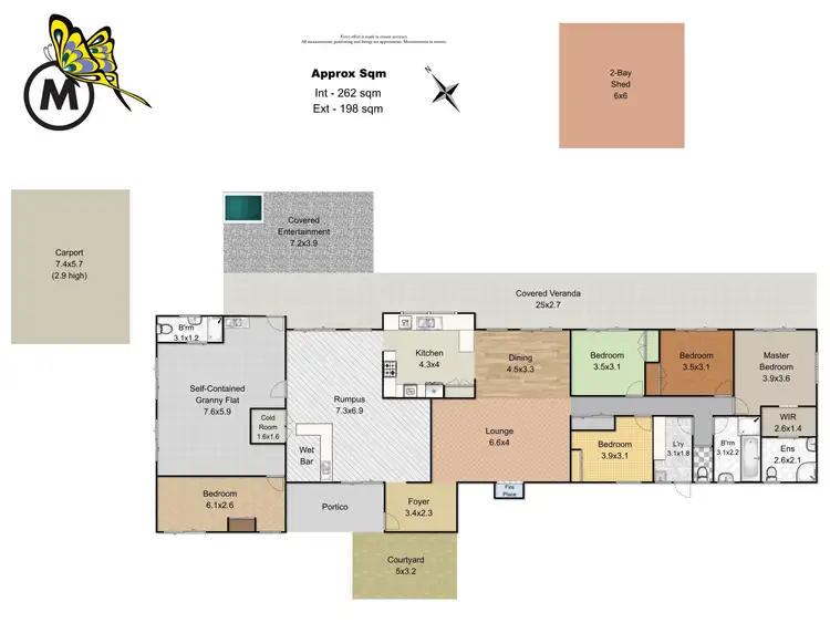 Floorplan of Homely rural property listing, 26 Blue Hills Drive, Bunya QLD 4055