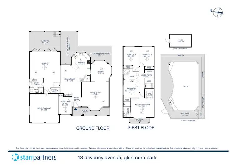 Floorplan of Homely house listing, 13 Devaney Avenue, Glenmore Park NSW 2745