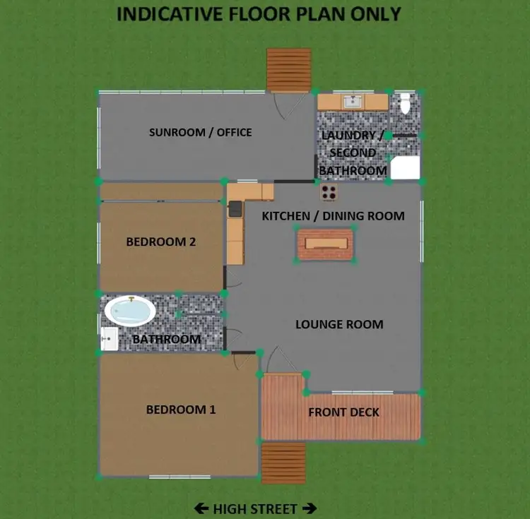 Floorplan of Homely house listing, 25 High Street, Tenterfield NSW 2372