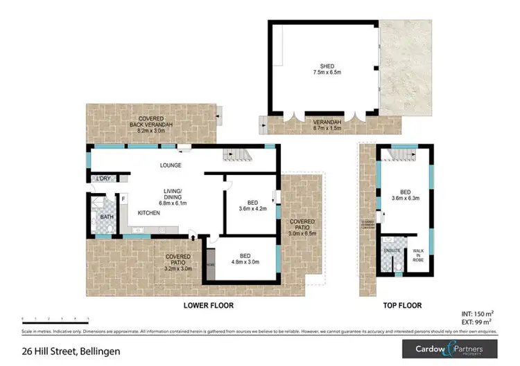 Floorplan of Homely house listing, 26 Hill Street, Bellingen NSW 2454