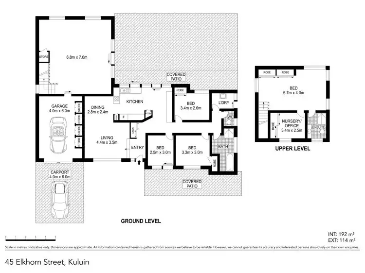 Floorplan of Homely house listing, 45 Elkhorn Street, Kuluin QLD 4558