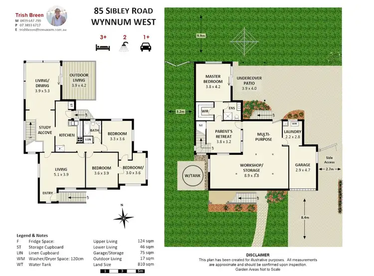 Floorplan of Homely house listing, 85 Sibley Road, Wynnum West QLD 4178