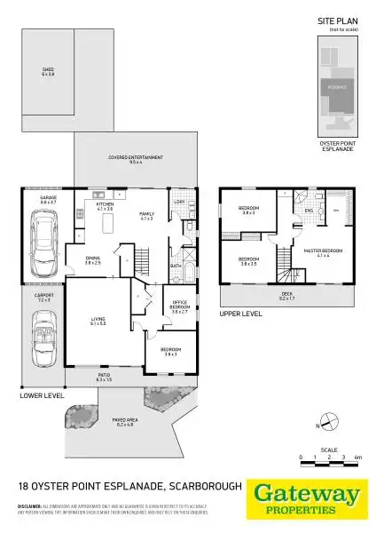Floorplan of Homely house listing, 18 Oyster Point Esp, Scarborough QLD 4020
