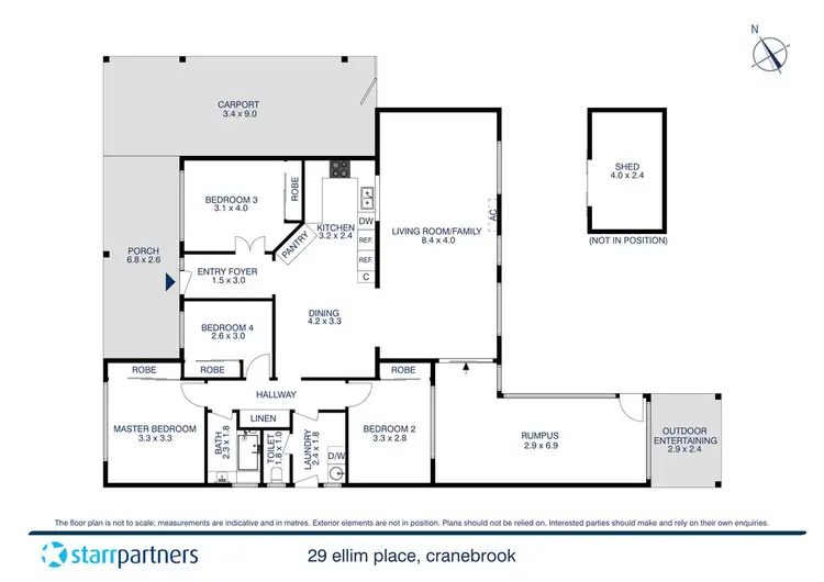 Floorplan of Homely house listing, 29 Ellim Place, Cranebrook NSW 2749