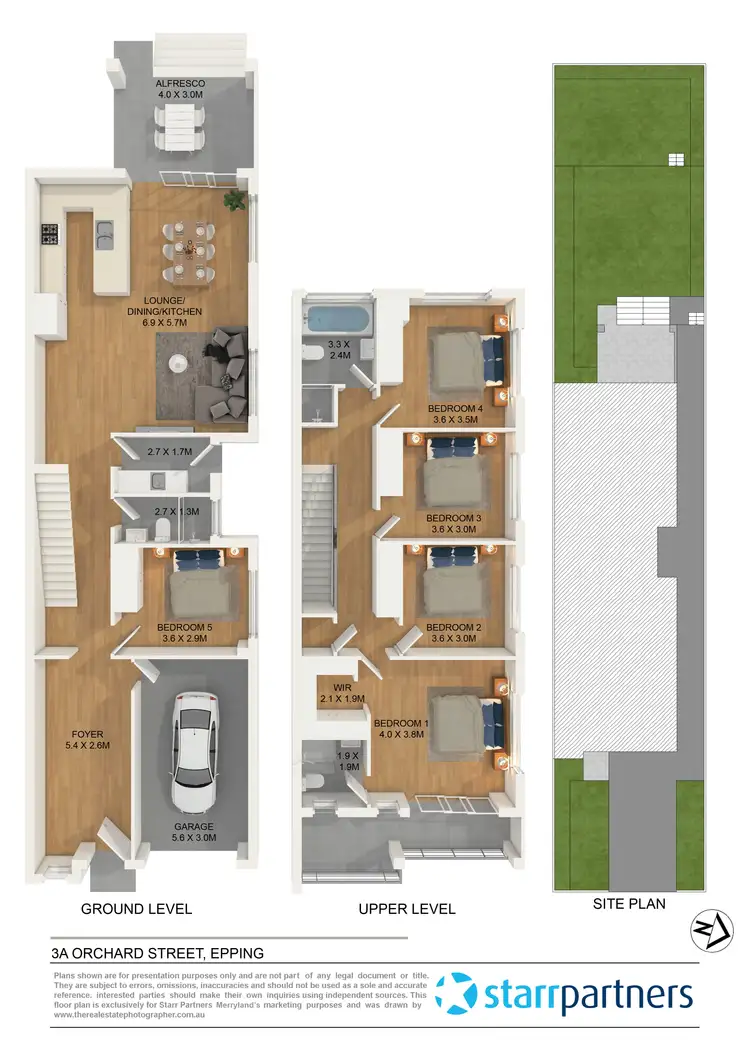 Floorplan of Homely house listing, 3a Orchard Street, Epping NSW 2121