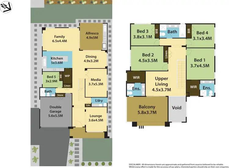 Floorplan of Homely house listing, 3 Adelina Street, The Ponds NSW 2769