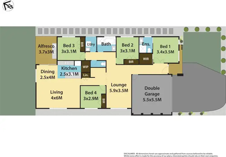 Floorplan of Homely house listing, 23 Renton street, Marsden Park NSW 2765