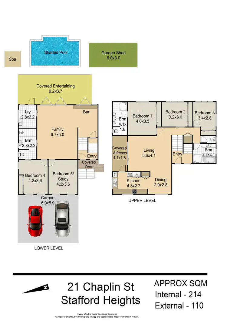 Floorplan of Homely house listing, 21 Chaplin Street, Stafford Heights QLD 4053