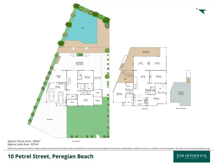 Floorplan of Homely house listing, 10 Petrel Street, Peregian Beach QLD 4573