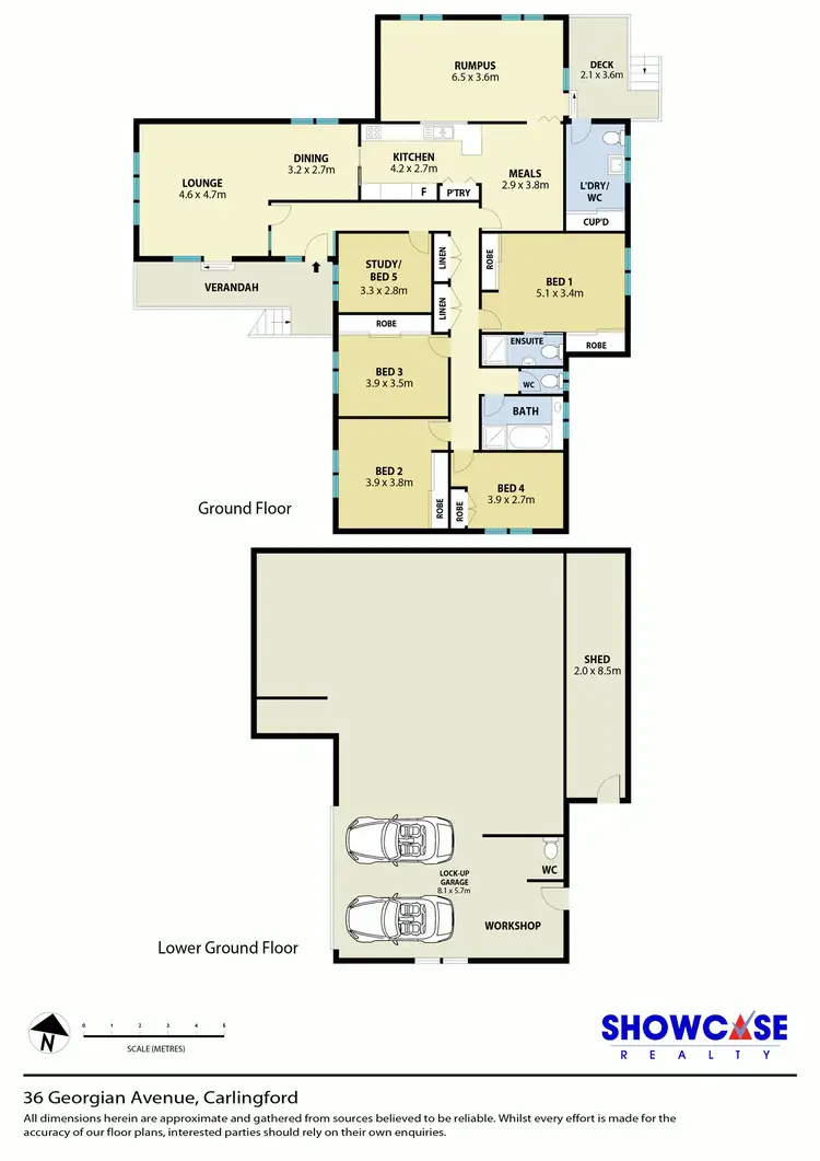 Floorplan of Homely house listing, 36 Georgian Avenue, Carlingford NSW 2118