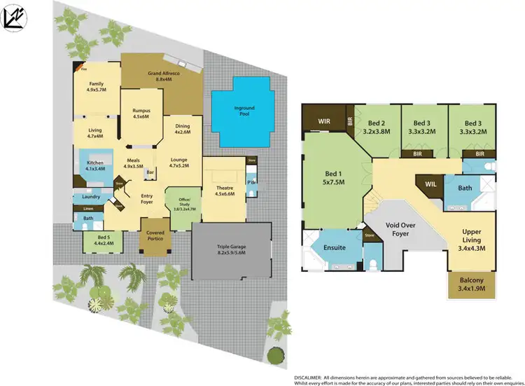 Floorplan of Homely house listing, 30 Spring Mill Avenue, Rouse Hill NSW 2155