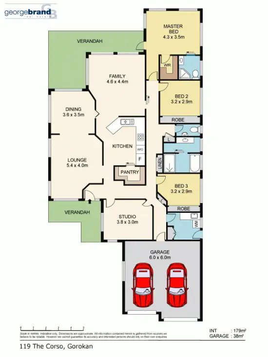 Floorplan of Homely house listing, 119 The Corso, Gorokan NSW 2263