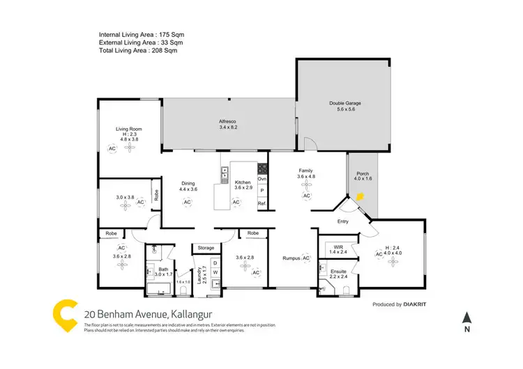 Floorplan of Homely house listing, 20 Benham Avenue, Kallangur QLD 4503