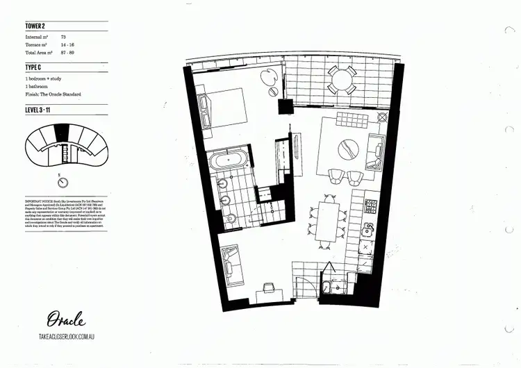 Floorplan of Homely apartment listing, Address available on request