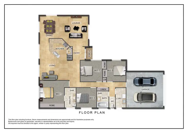 Floorplan of Homely house listing, 2 Quarterdeck Drive, Banksia Beach QLD 4507