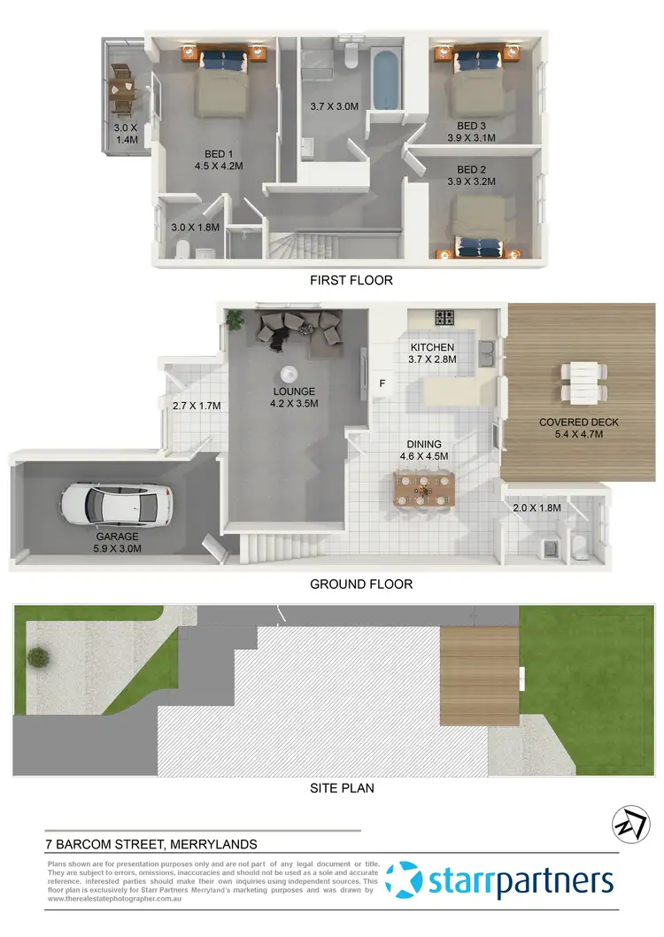 Floorplan of Homely house listing, 7 Barcom Street, Merrylands NSW 2160