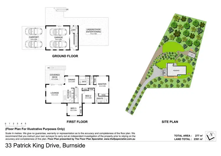 Floorplan of Homely house listing, 33 Patrick King Drive, Burnside QLD 4560