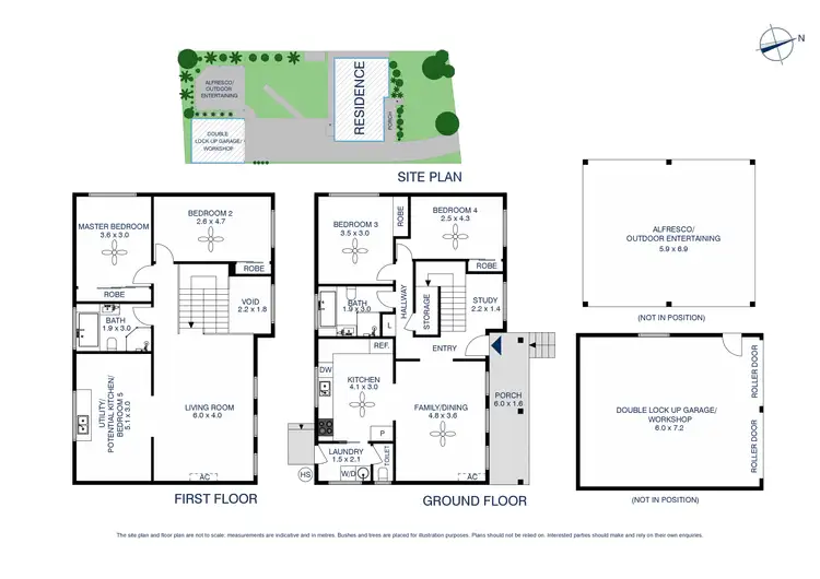 Floorplan of Homely house listing, 128 Myrtle Street, Prospect NSW 2148