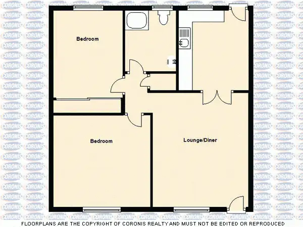 Floorplan of Homely semi-detached listing, 21 Bride Street, Wynnum QLD 4178