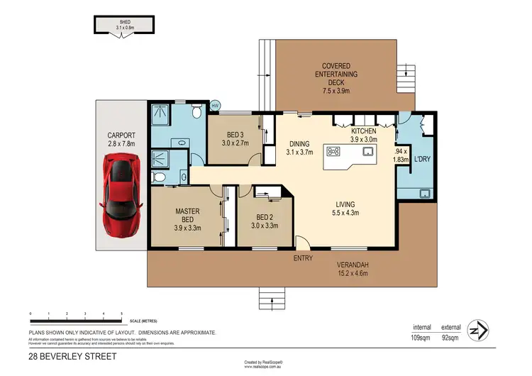Floorplan of Homely house listing, 28 Beverley Street, Morningside QLD 4170