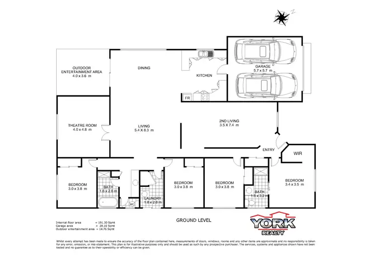 Floorplan of Homely house listing, 231 New England Highway, Harlaxton QLD 4350