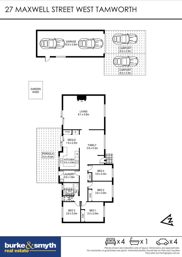 Floorplan of Homely house listing, 27 Maxwell Street, Tamworth NSW 2340