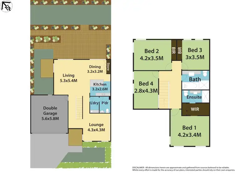 Floorplan of Homely house listing, 140 Riverbank Drive, The Ponds NSW 2769