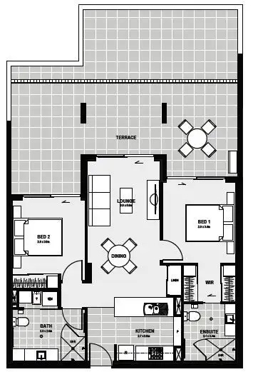 Floorplan of Homely unit listing, 4/24 Ernest Street, Morningside QLD 4170
