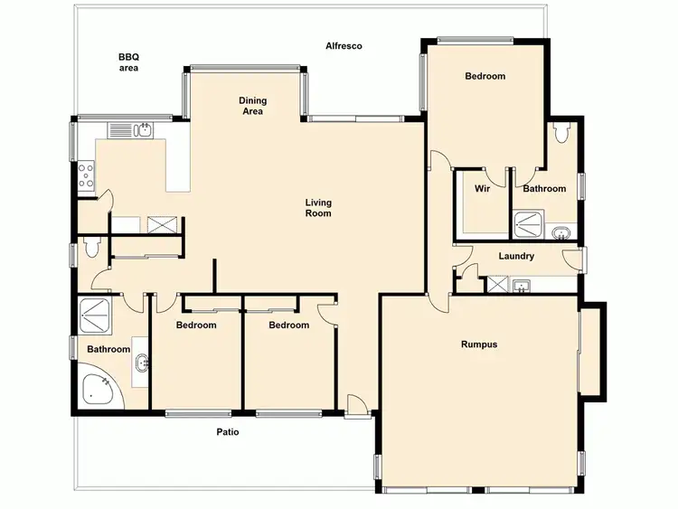Floorplan of Homely house listing, 29 Forest Ridge Drive, Narangba QLD 4504