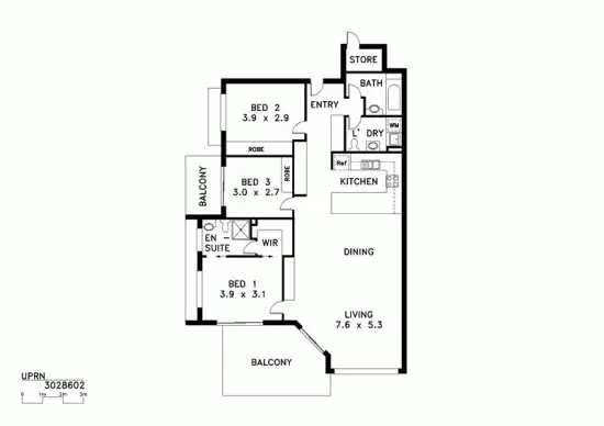 Floorplan of Homely unit listing, Address available on request