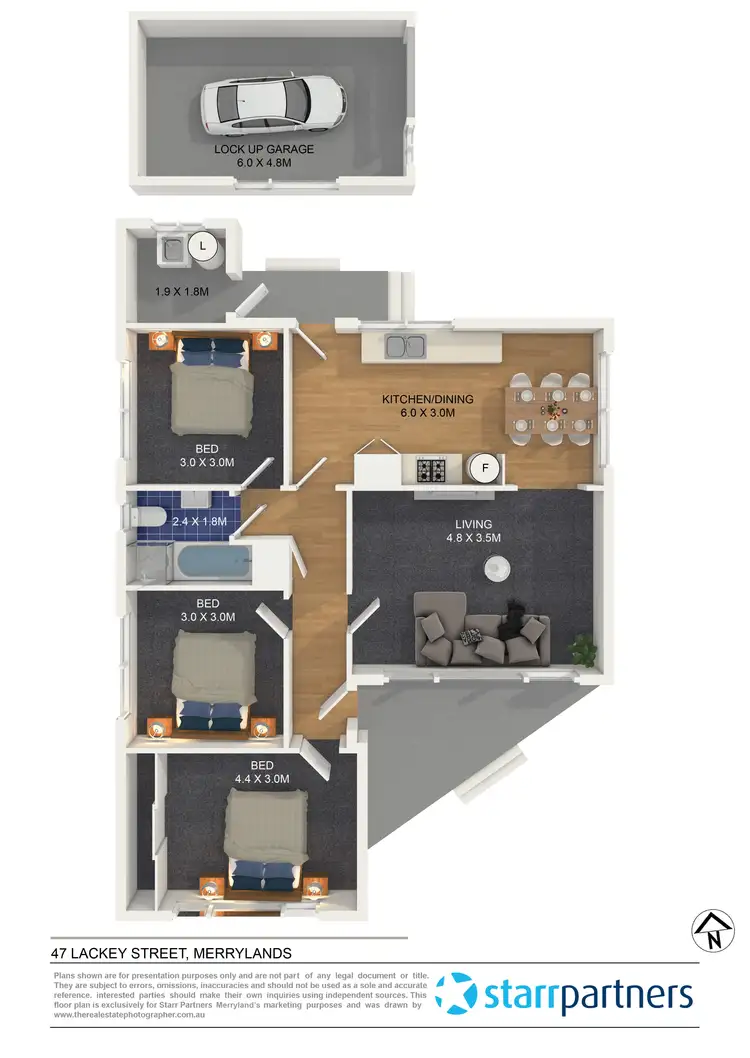 Floorplan of Homely house listing, 47 Lackey Street, Merrylands NSW 2160
