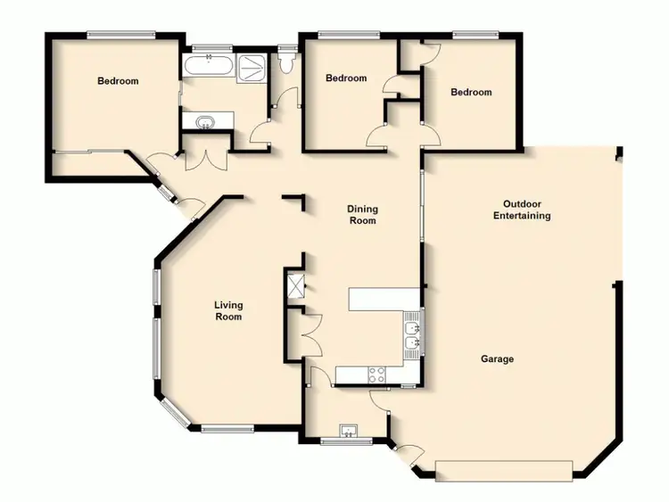 Floorplan of Homely house listing, 8 Lapilli Street, Keperra QLD 4054