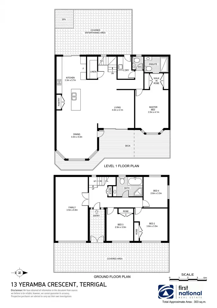 Floorplan of Homely house listing, 13 Yeramba Crescent, Terrigal NSW 2260
