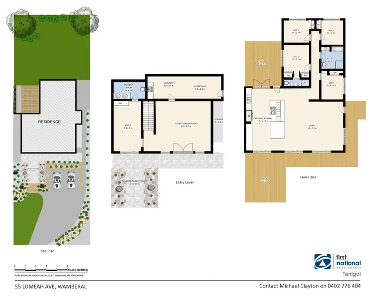 Floorplan of Homely house listing, 55 Lumeah Avenue, Wamberal NSW 2260