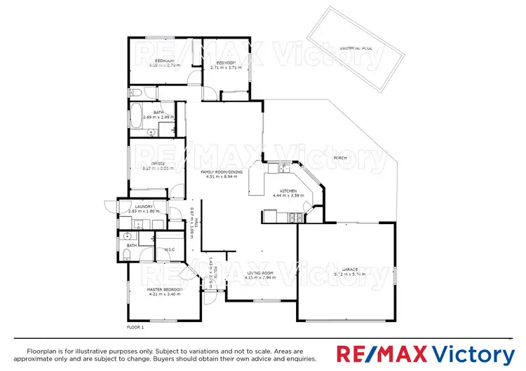 Floorplan of Homely house listing, 20 Riverwood Drive, Bellmere QLD 4510