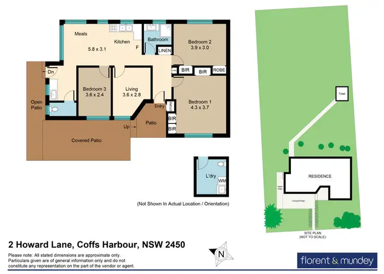 Floorplan of Homely house listing, 2 Howard Lane, Coffs Harbour NSW 2450