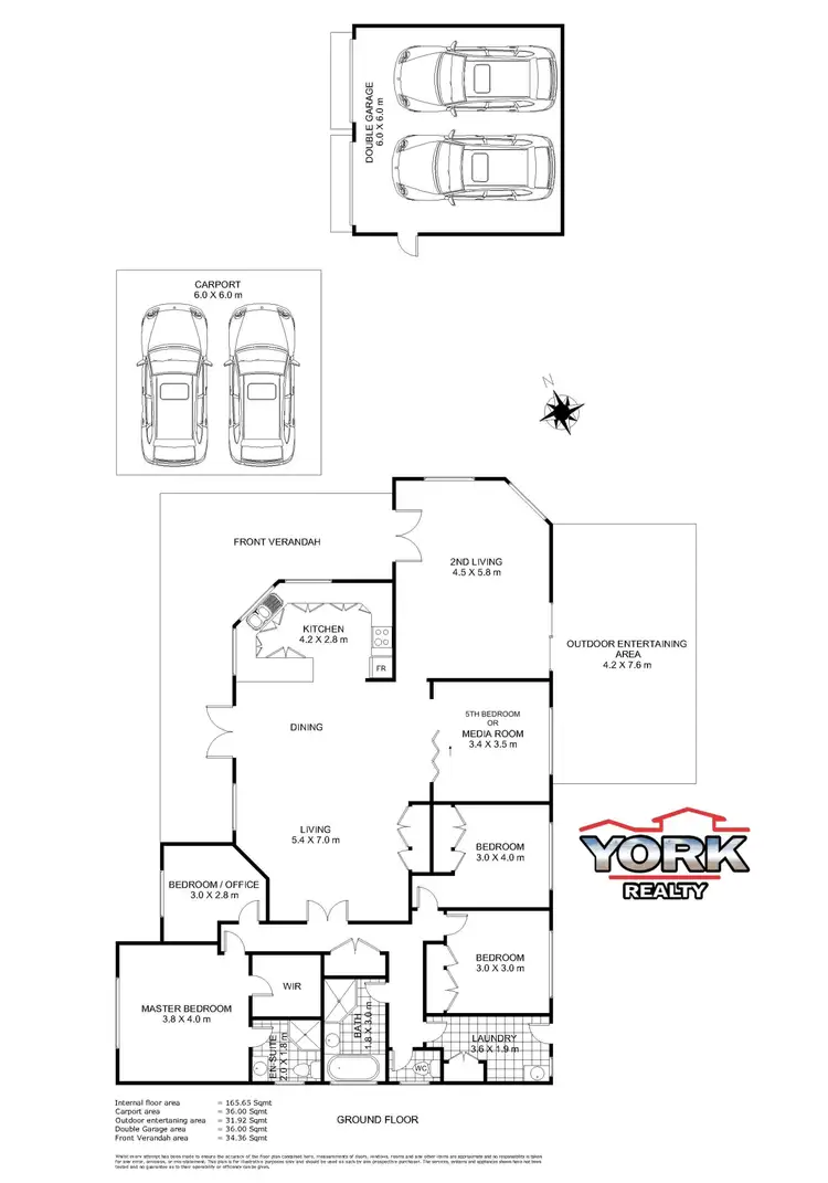 Floorplan of Homely house listing, 8 Bunya Pine Drive, Hodgson Vale QLD 4352