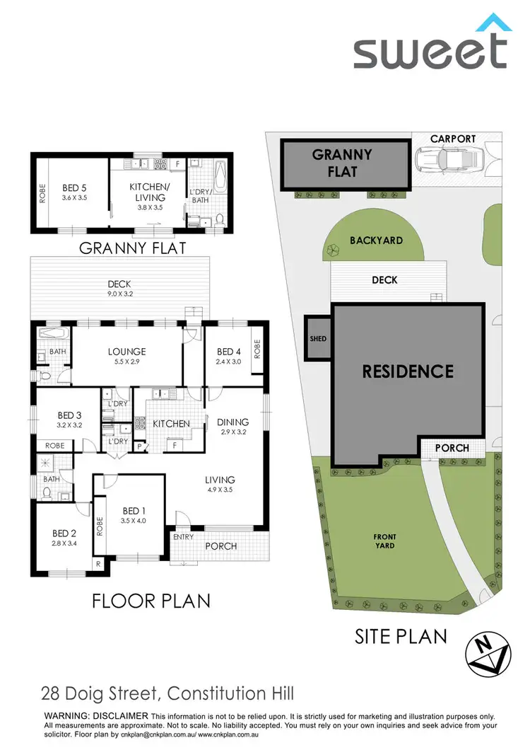 Floorplan of Homely house listing, 28 Doig Street, Constitution Hill NSW 2145