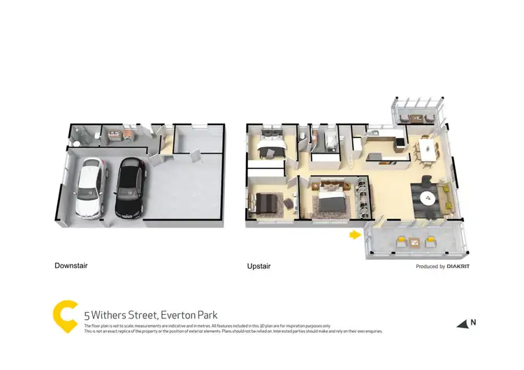 Floorplan of Homely house listing, 5 Withers Street, Everton Park QLD 4053