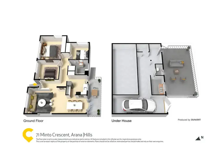 Floorplan of Homely house listing, 71 Minto Crescent, Arana Hills QLD 4054