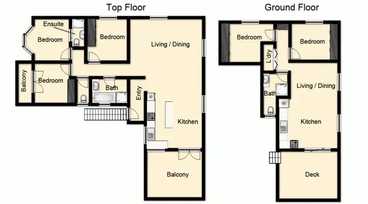 Floorplan of Homely house listing, 18 Picot Street, Kelvin Grove QLD 4059