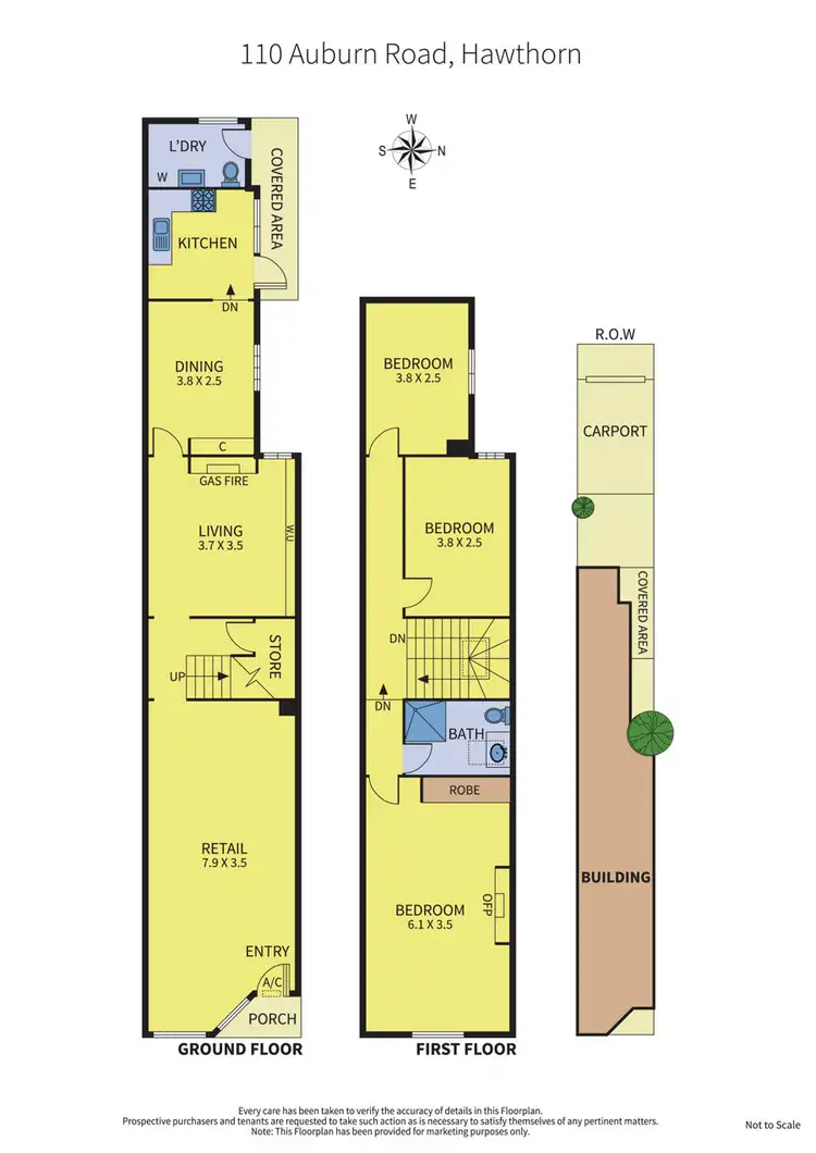 Floorplan of Homely house listing, 110 Auburn Road, Hawthorn VIC 3122