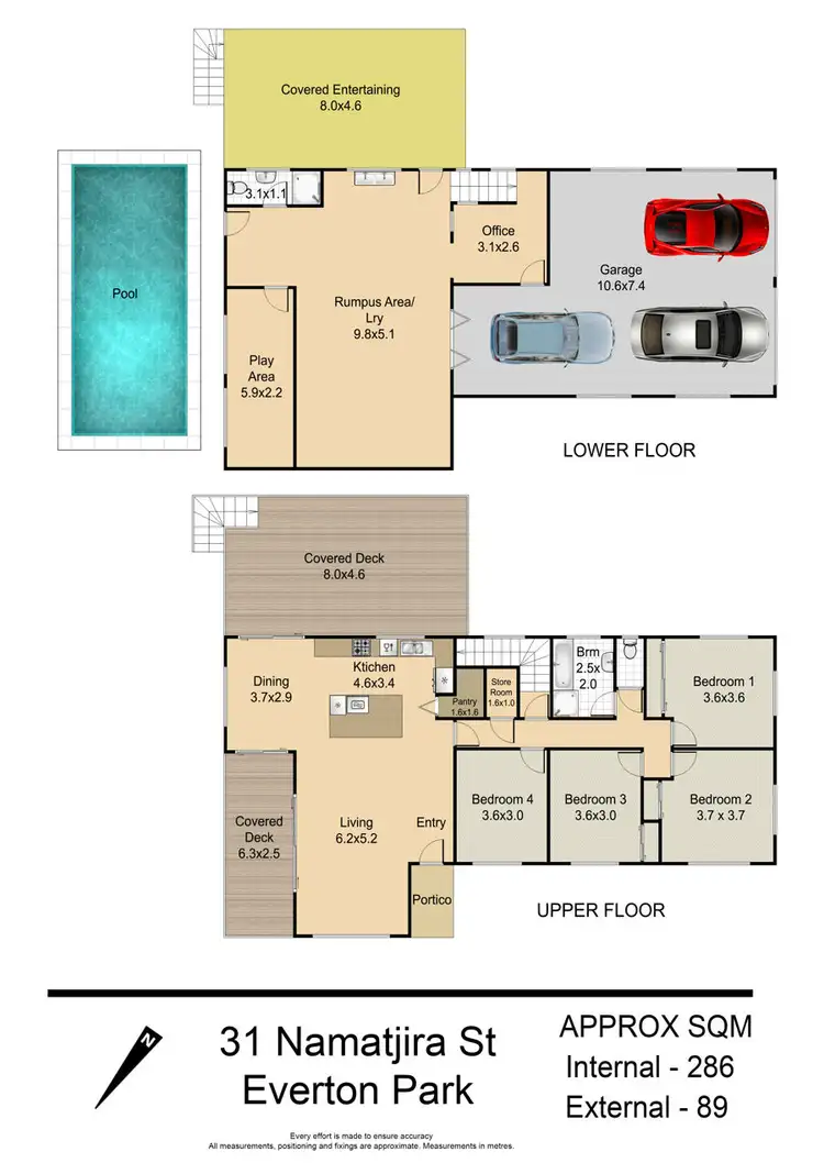 Floorplan of Homely house listing, 31 Namatjira Street, Everton Park QLD 4053