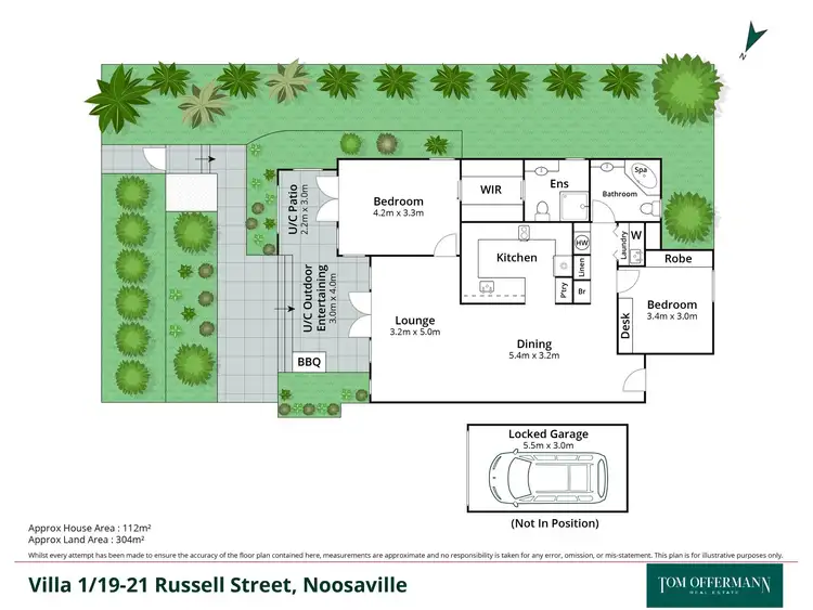 Floorplan of Homely unit listing, 1/19-21 Russell Street, Noosaville QLD 4566